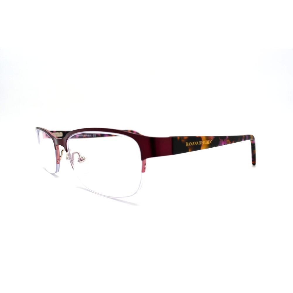 Banana Republic Nanette 0RU6 51-17-130 Half Rim Eyeglass FRAMES ONLY -VERY GOOD